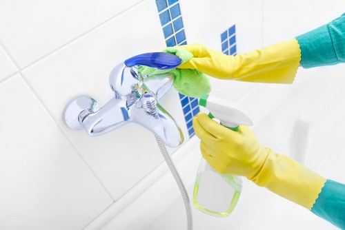 Professional cleaning supplies for commercial cleaning services