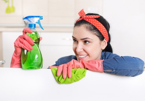 Clean and organised home interior in Tooting