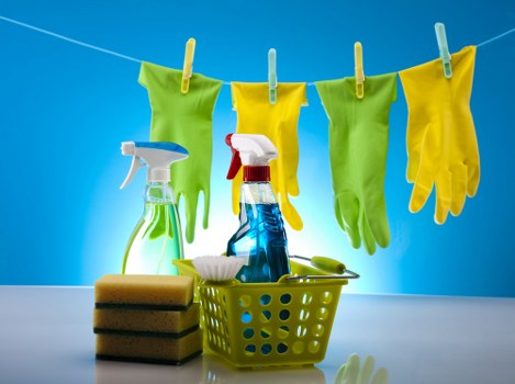 Spot treatment for rug stains and spills
