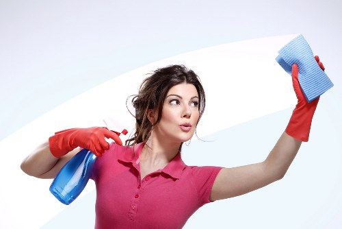 Home sofa cleaning process using upholstery-safe methods