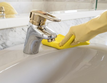 A spotless living space maintained through consistent house cleaning